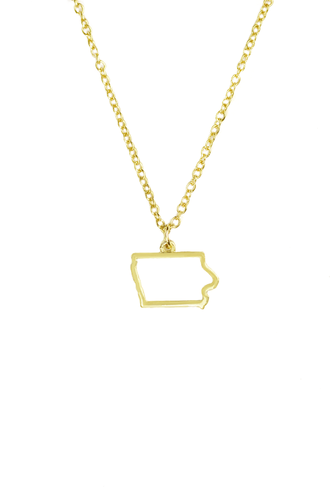 Iowa State Necklace