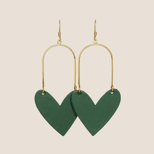 Evergreen Sweethearts: Gold / One Size