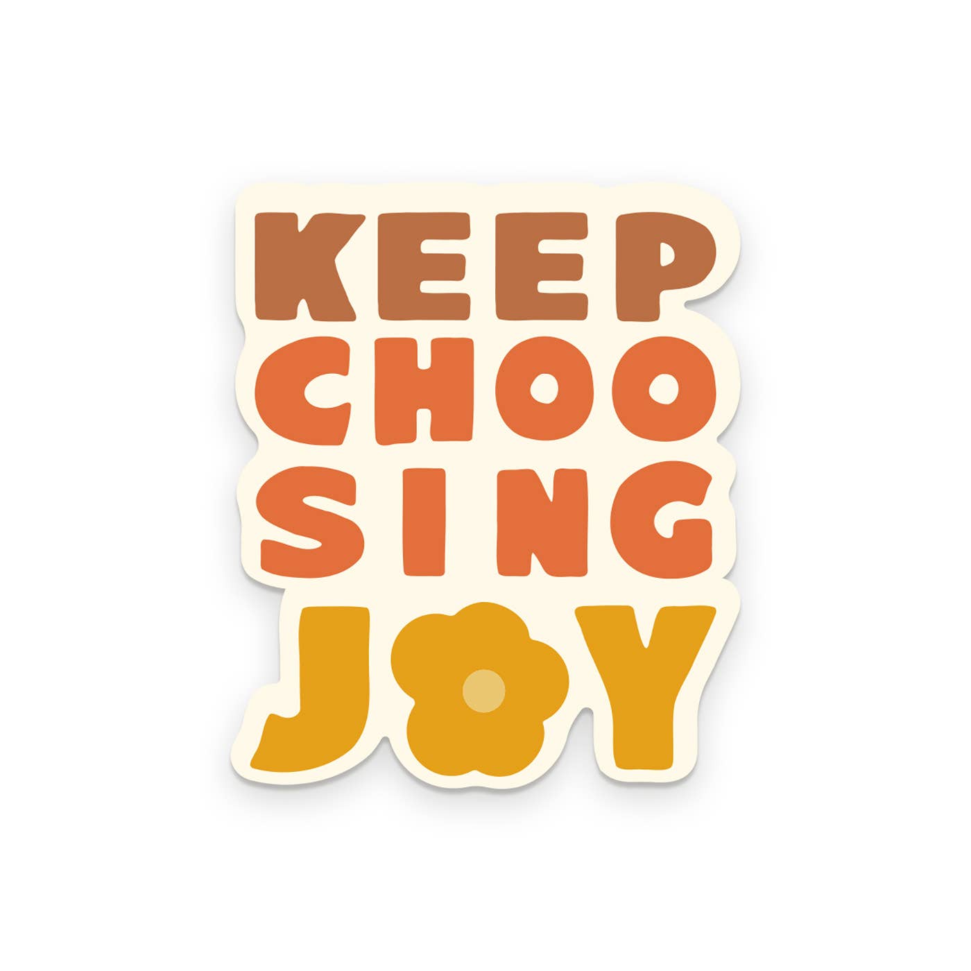 Keep Choosing Joy Vinyl Sticker