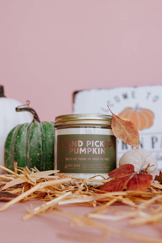 Hand Picked Pumpkin Candle: 16 oz Candle