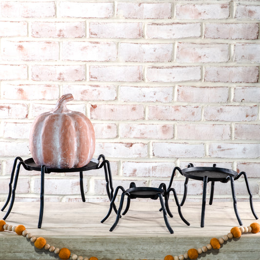 Black Metal Spider Stands (3 Sizes)