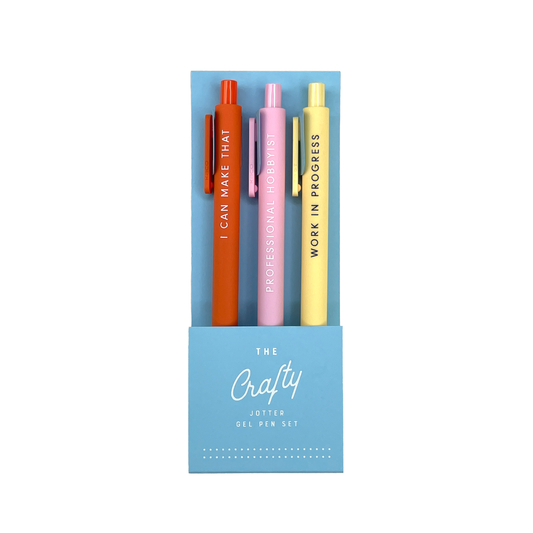 Crafty Jotter Gel Pen: Set of 3