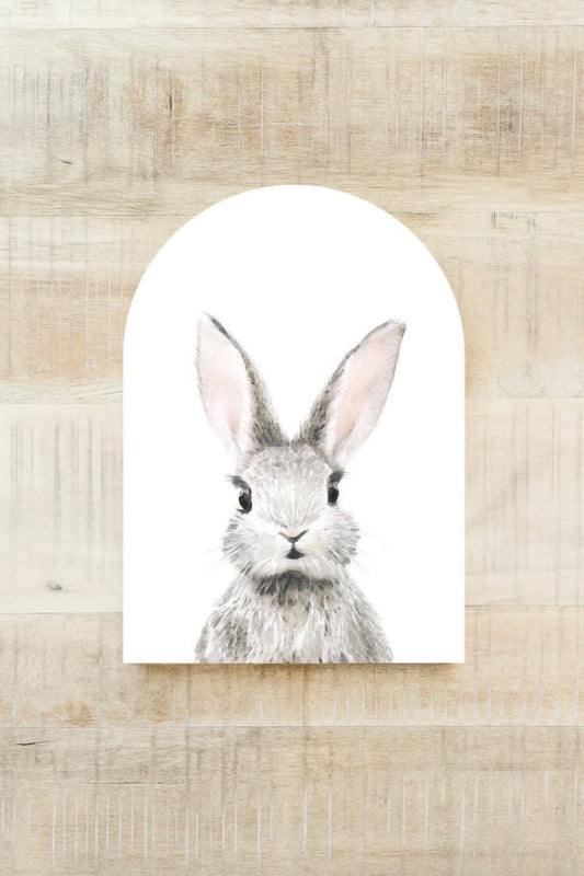 Watercolor Bunny Arch| Small