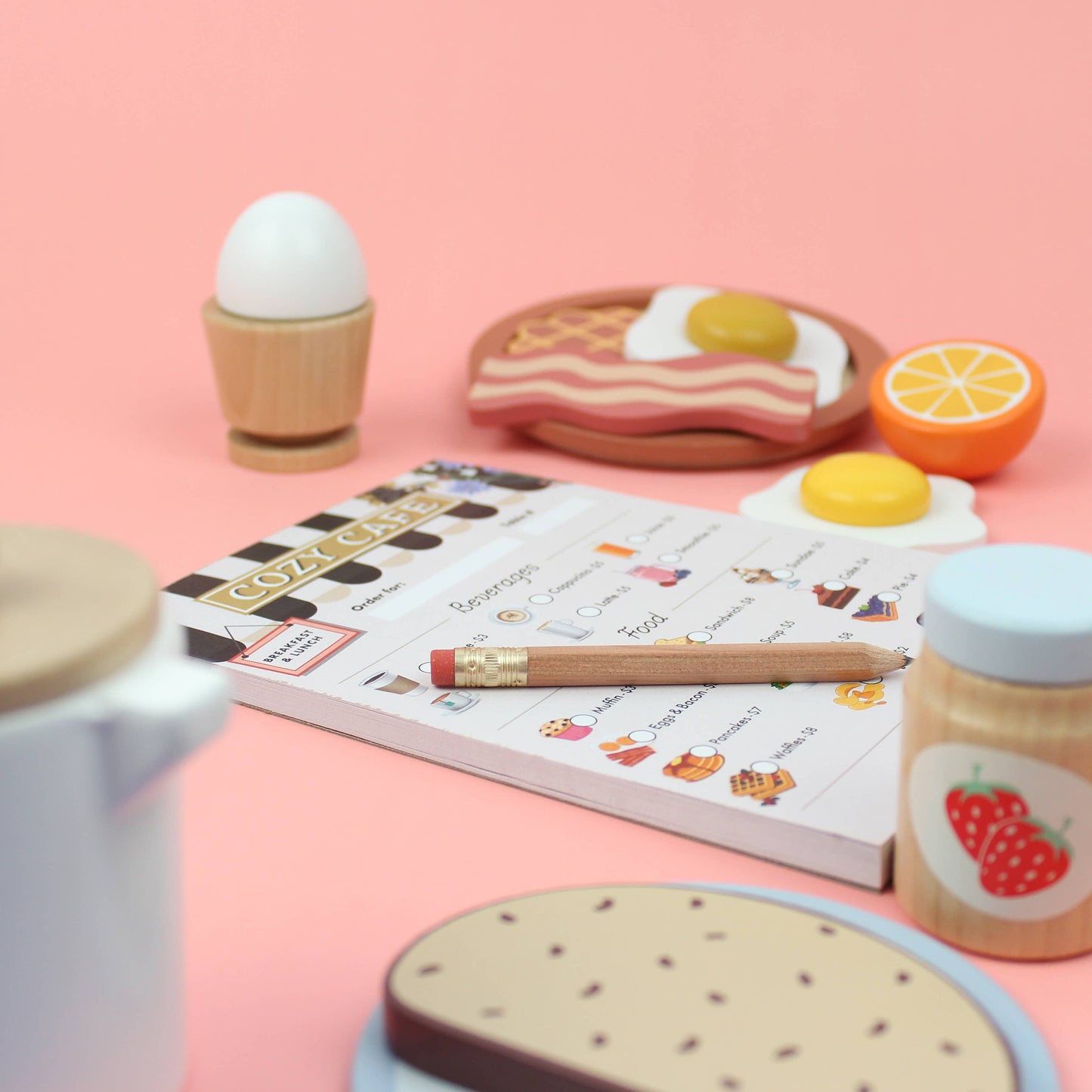 Tiny Town Play Notepad - Cozy Cafe