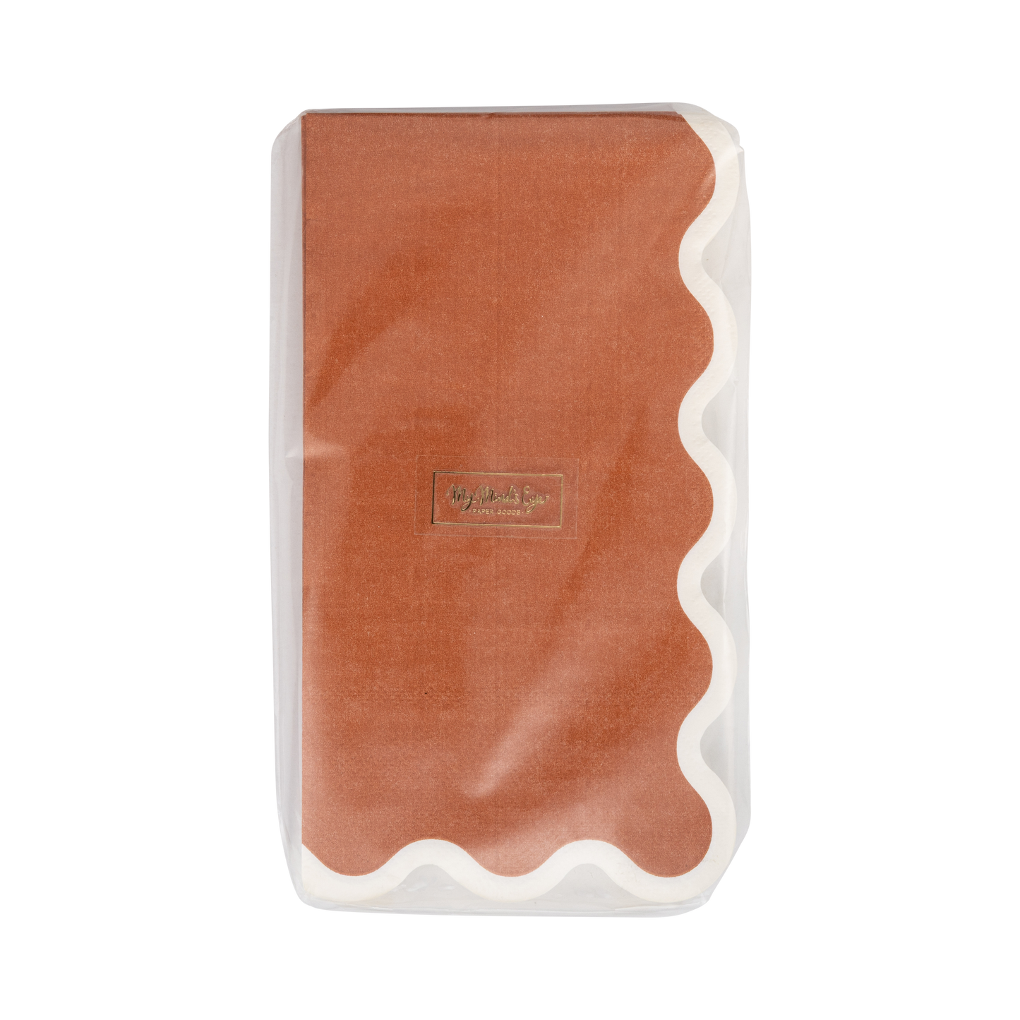 Rust Ric Rac Dinner Paper Napkins