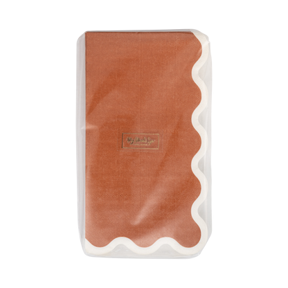 Rust Ric Rac Dinner Paper Napkins