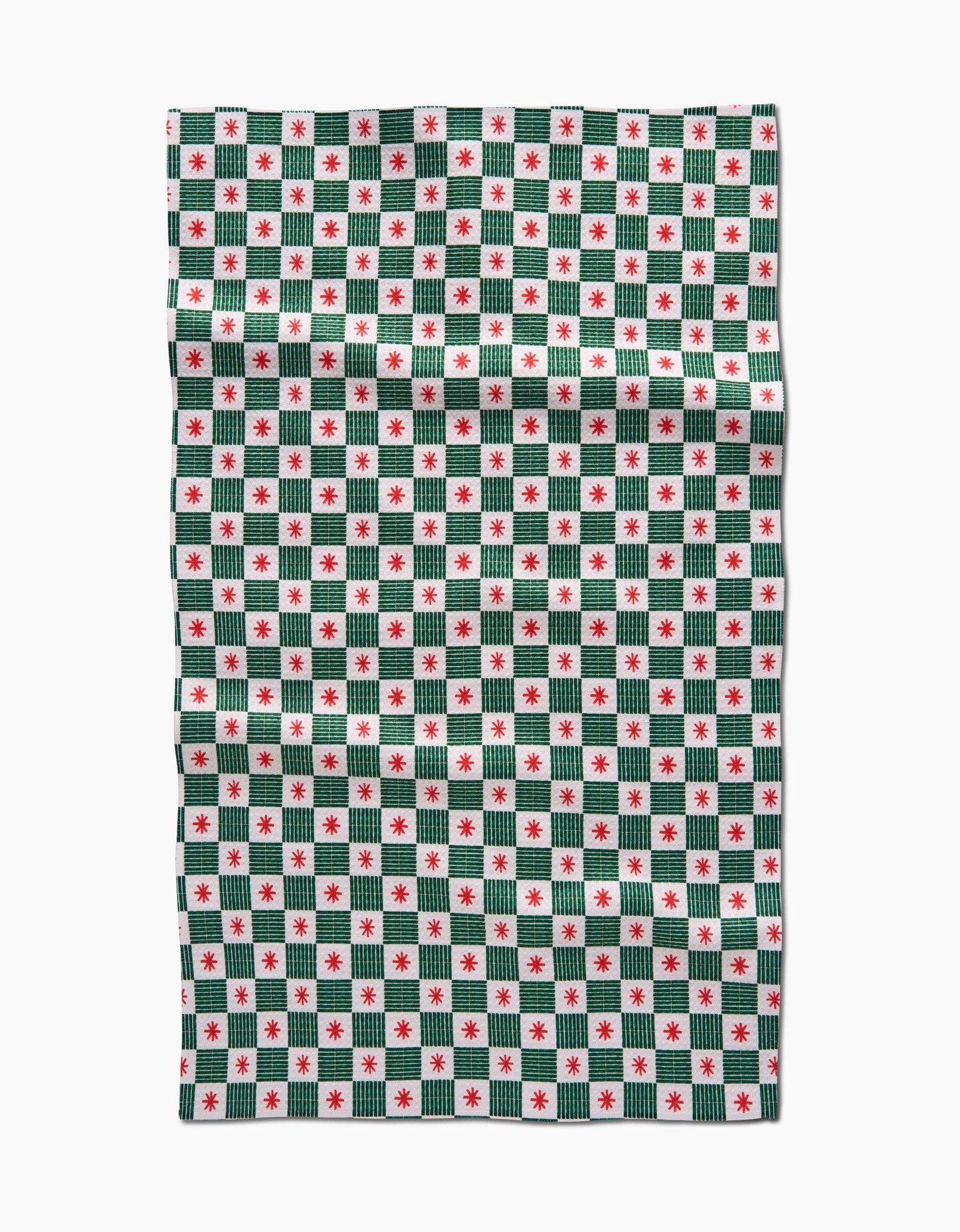 Jolly Grid Tea Towel