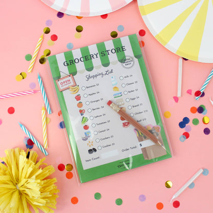 Tiny Town Play Notepad - Grocery Store