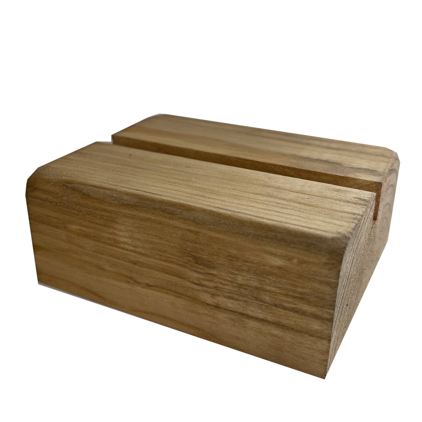 Wood Block Mini Canvas Holder: Wood stain