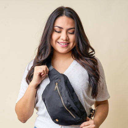 XL Belt Bag - Midnight Black