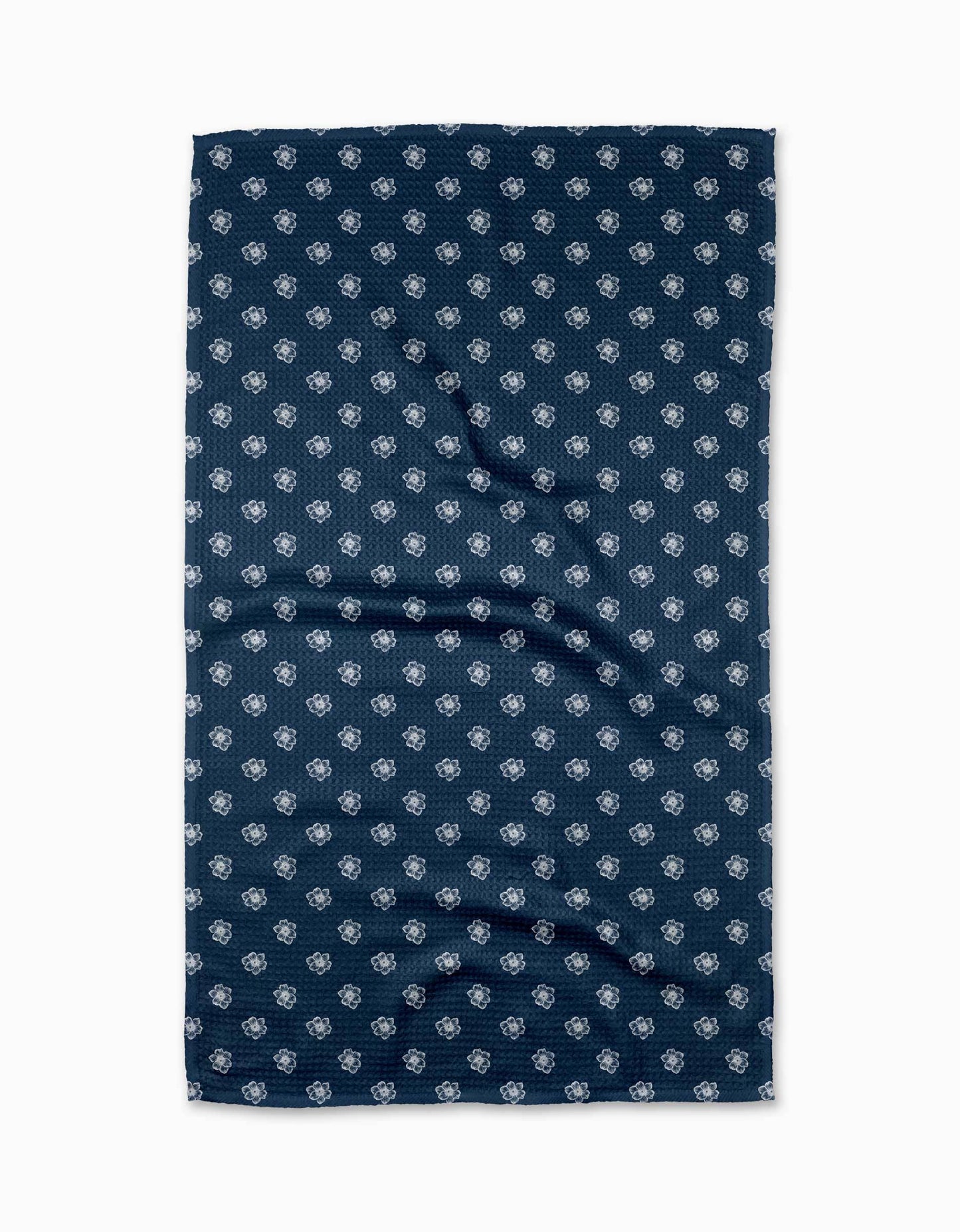 Geometry Bluebell Tea Towel