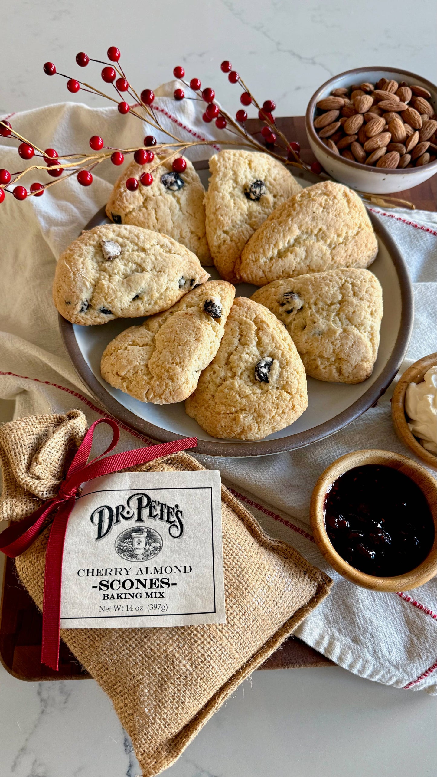 Cherry Almond Scone Mix