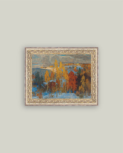 Autumn by the Northern Shore: 7x5