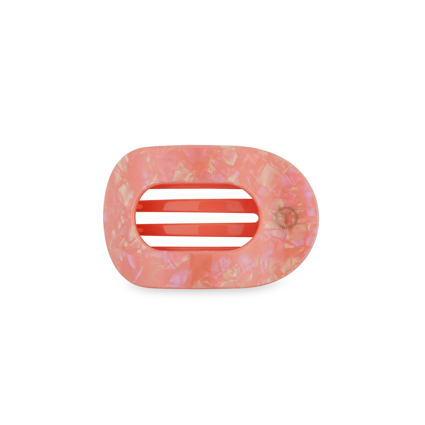 Flat Round Hair Clip | Small | Dreamsicle