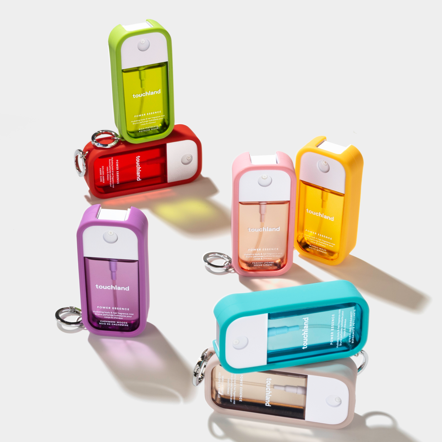 Rosy White Body & Hair Mist Case