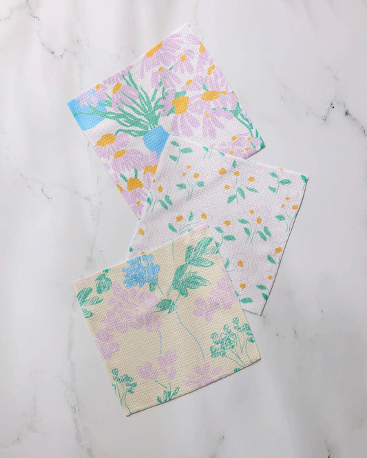 Florals for Mom Dishcloth Set