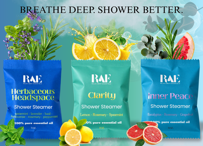 Tranquility Shower Steamers 6 Pack - Made in USA