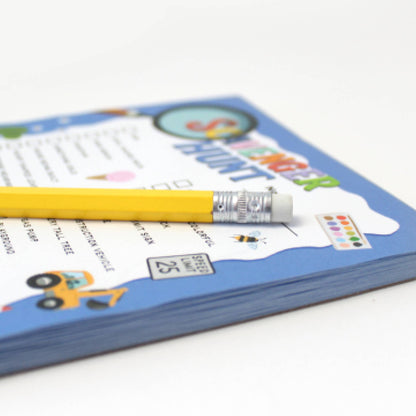 Tiny Town Play Notepad - Scavenger Hunt