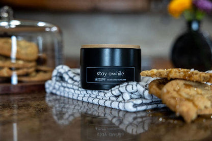 Stay Awhile Candle: 12 oz