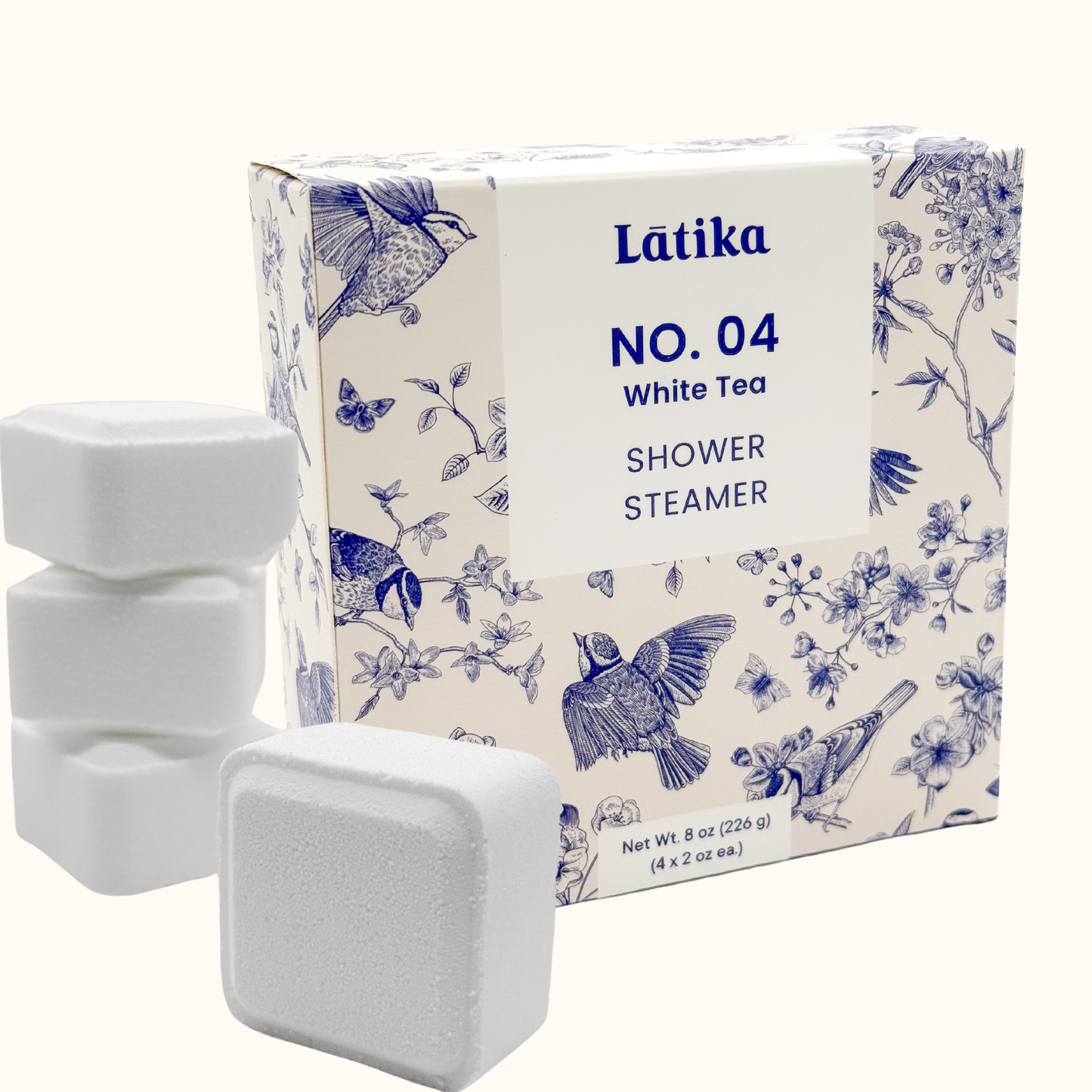 ❄️ Christmas 💙 Fine Fragrance Shower Steamers – White Tea