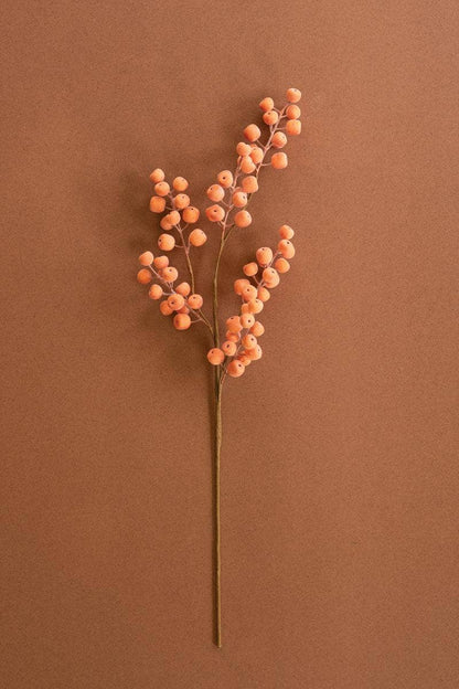 Orange Berries Stem 29"