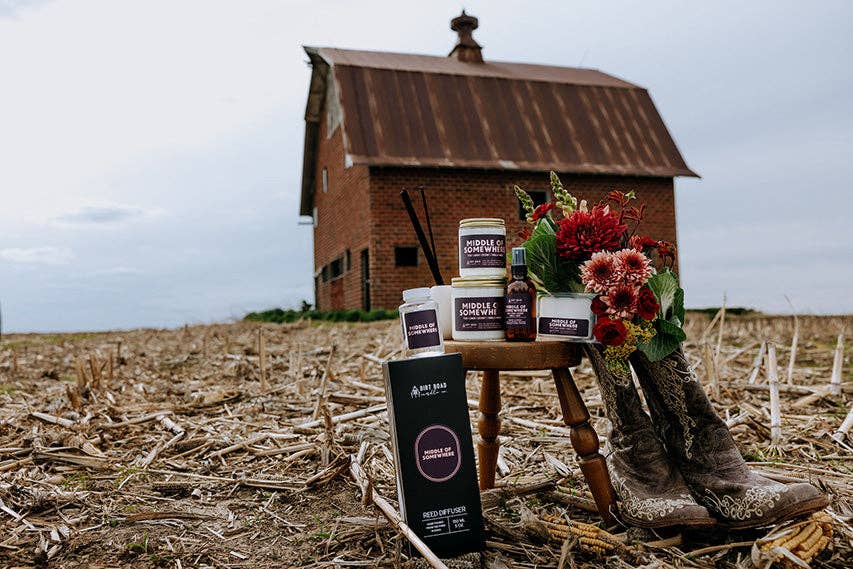 Middle Of Somewhere Candle: 16 oz Candle