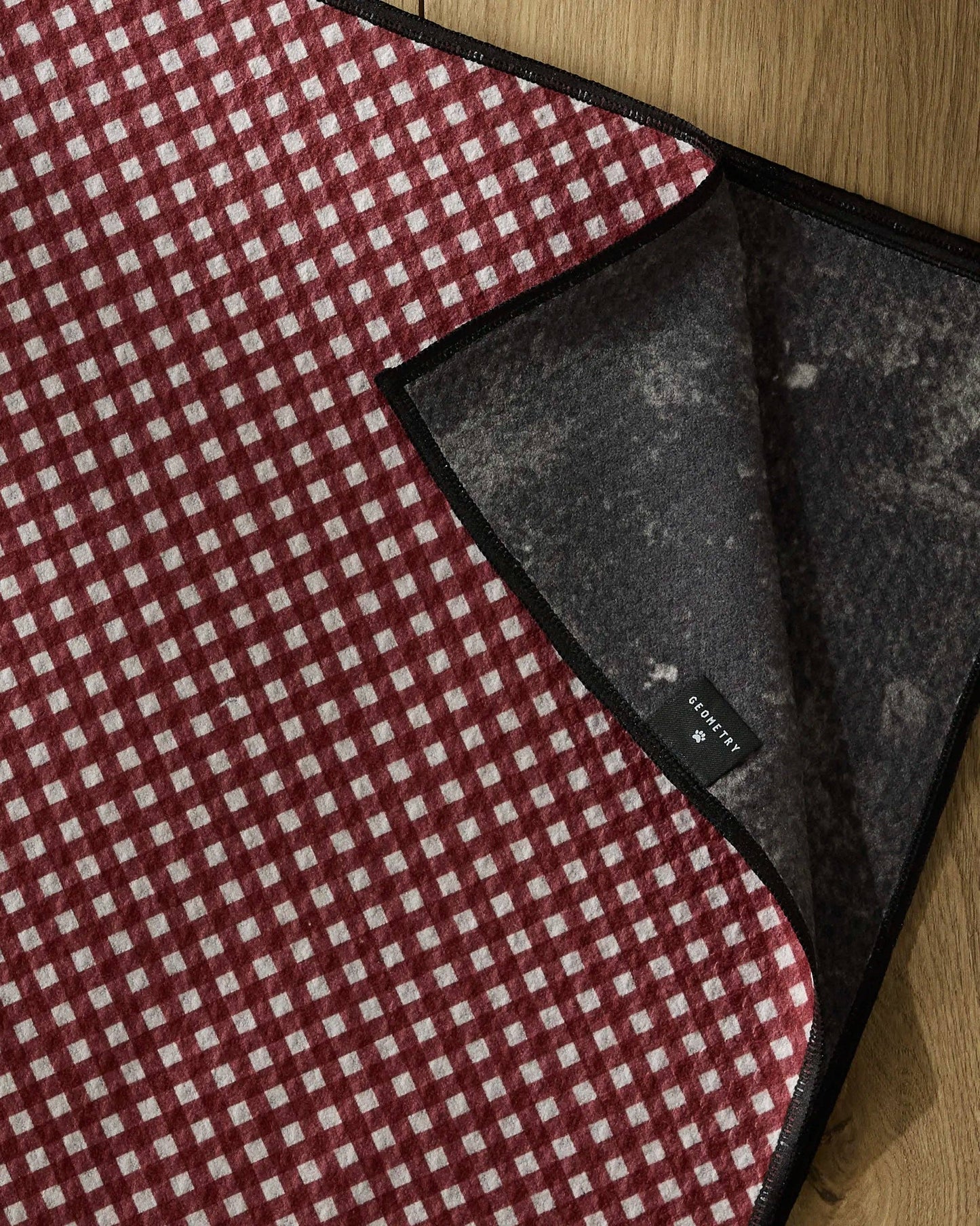 Bramble Red Dog Towel