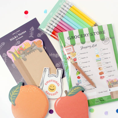 Tiny Town Play Notepad - Grocery Store