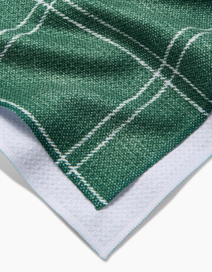Pine Forest Plaid Tea Towel