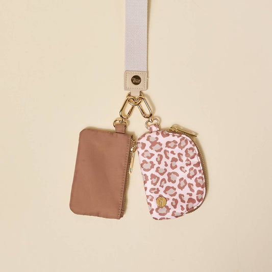 Dynamic Duo Pouch Wristlet–Born Wild