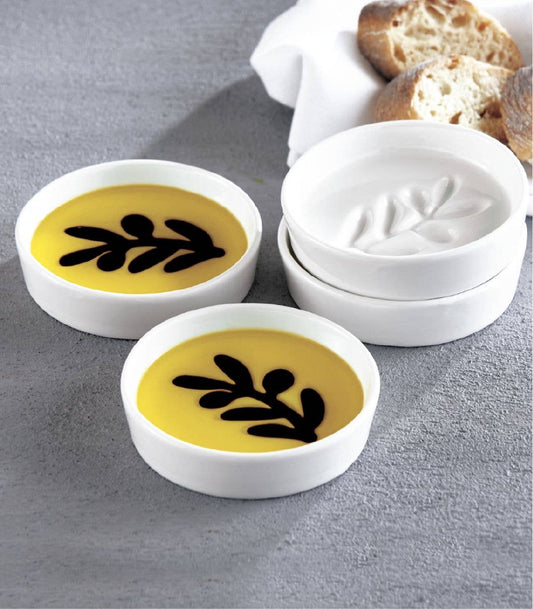 Olive Oil and Balsamic Vinegar 4pc Dipping Set