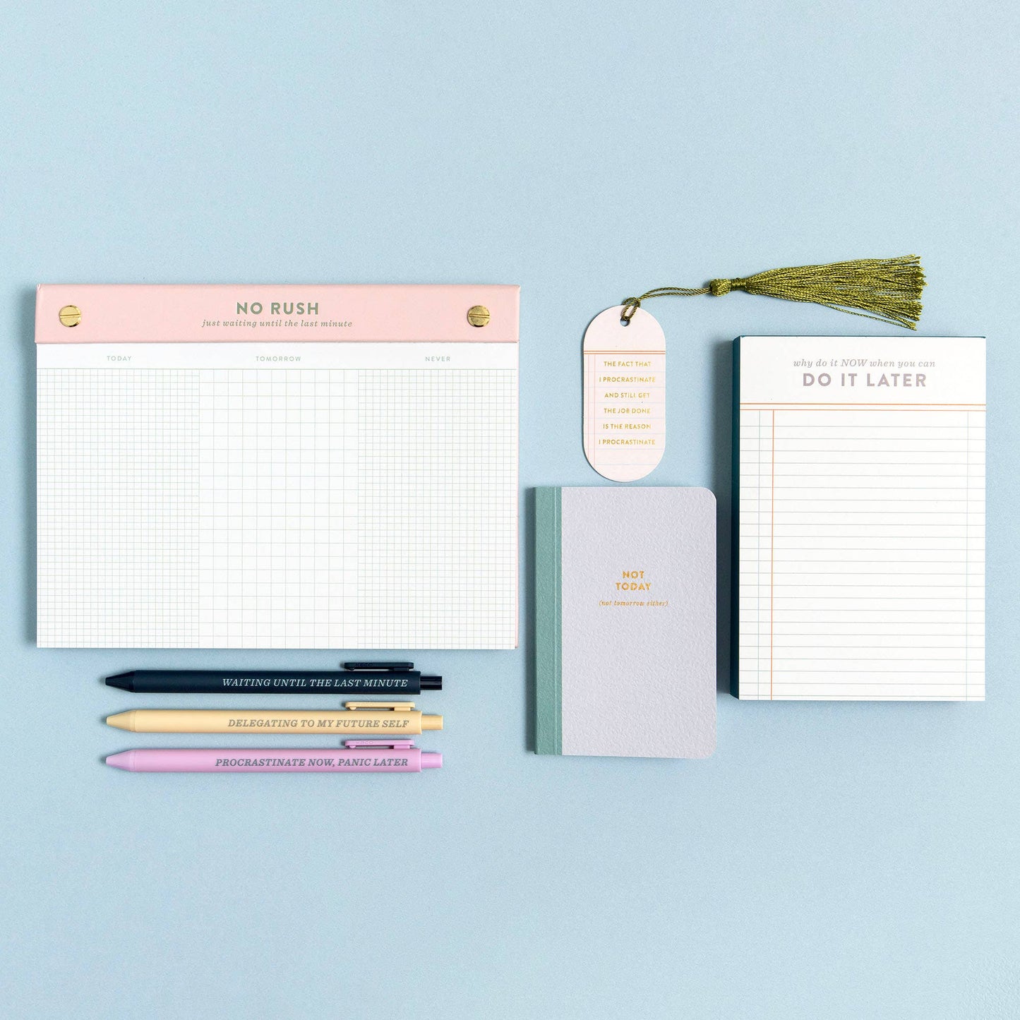 Do It Later 4x6 Notepad