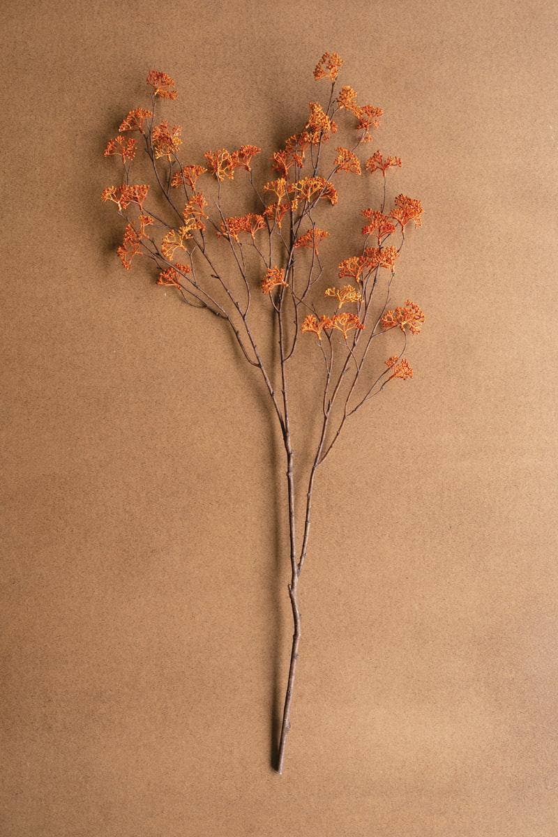 Rust Rice Flower Stem 40" t