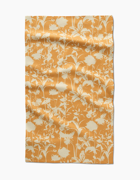 Geometry Tea Towel-Floral Invertion