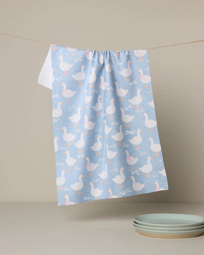 Duck Trail Tea Towel