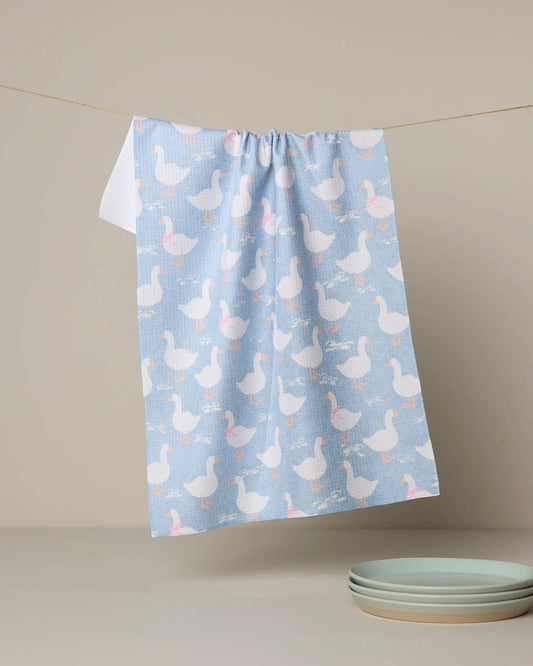 Duck Trail Tea Towel