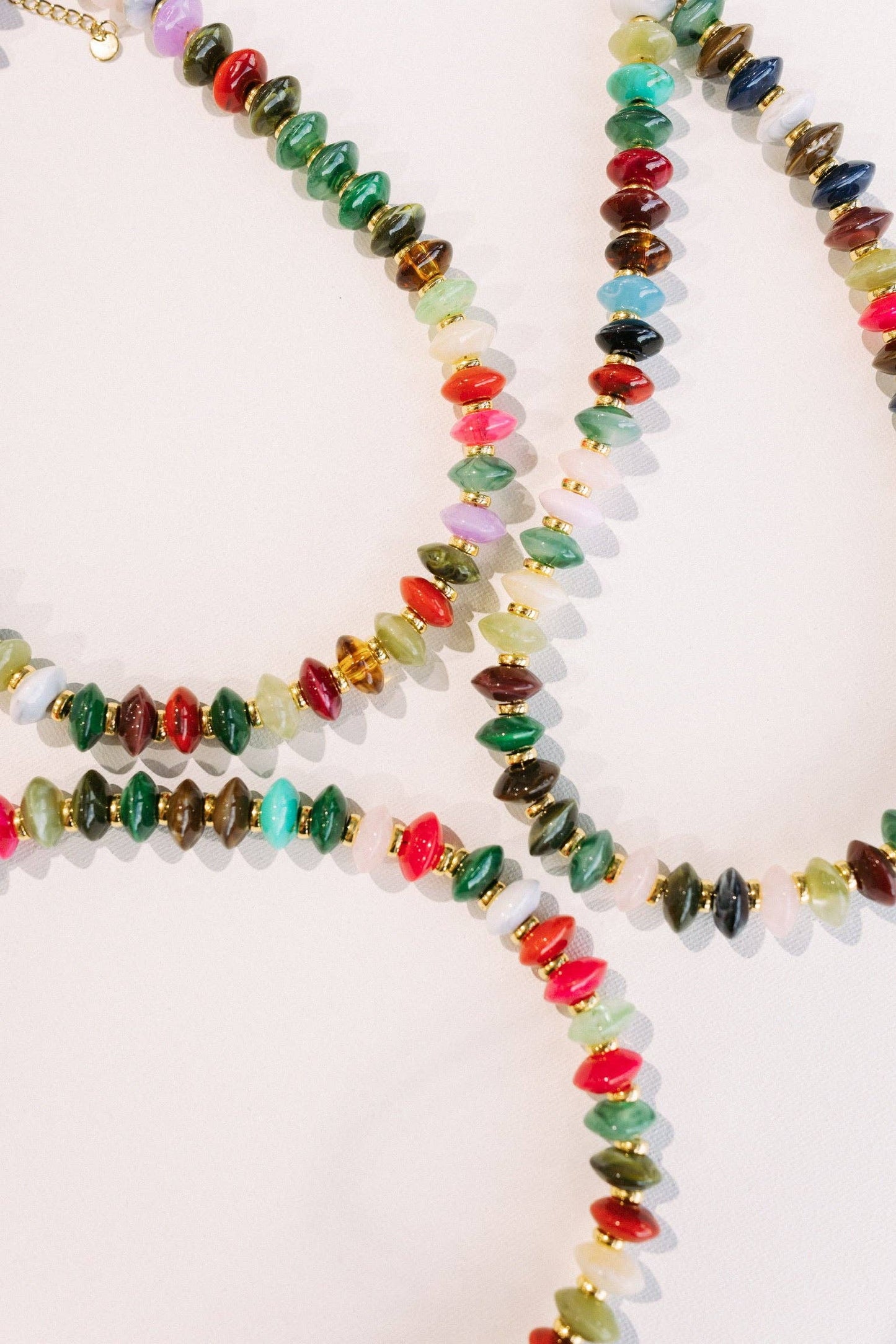 Kaleidoscope Beaded Necklace