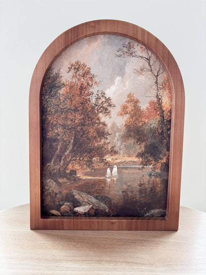 Ghosts in Lake Framed Arch