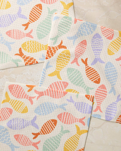 Fish Flip Dishcloth Set