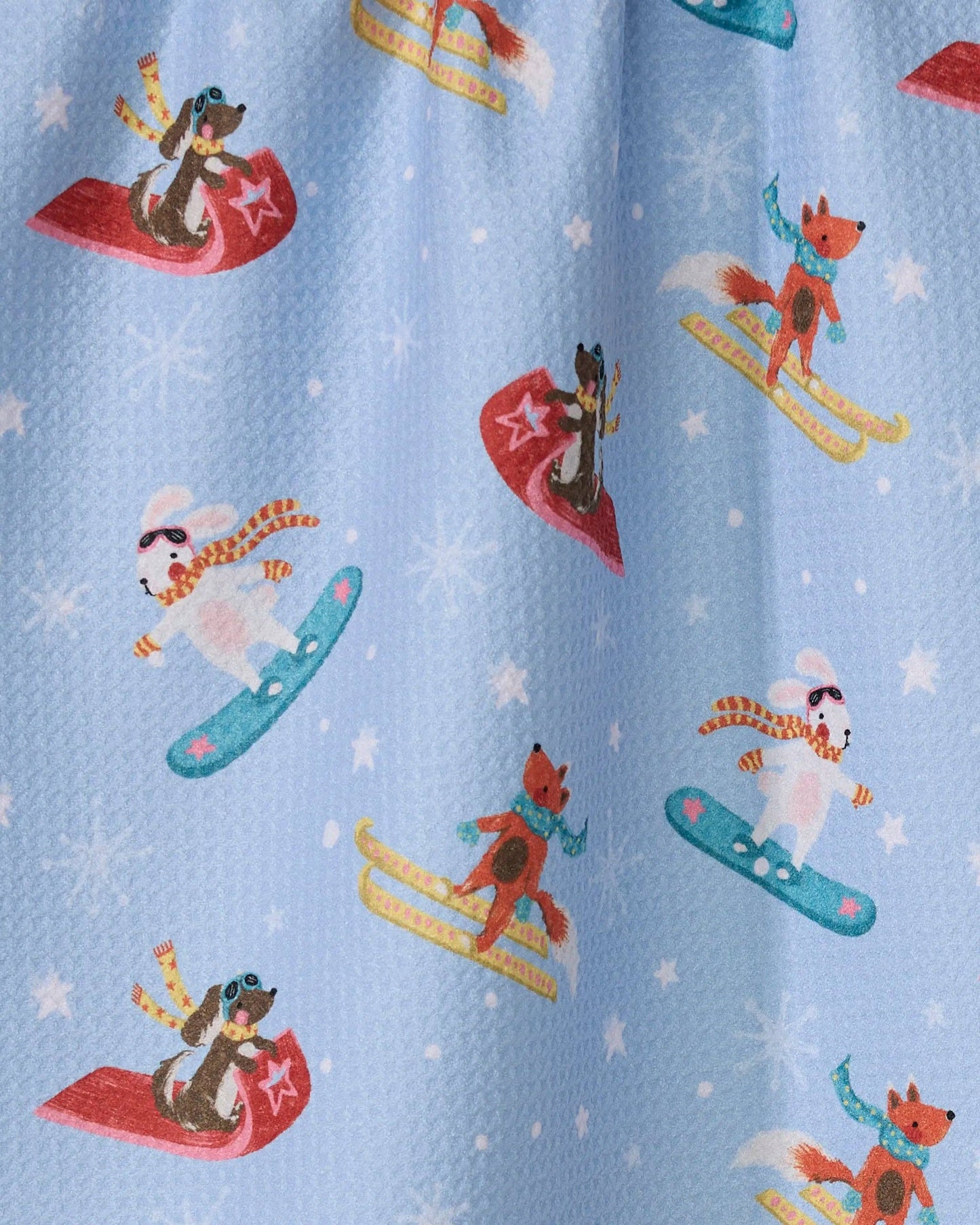 Winter Friends Tea Towel