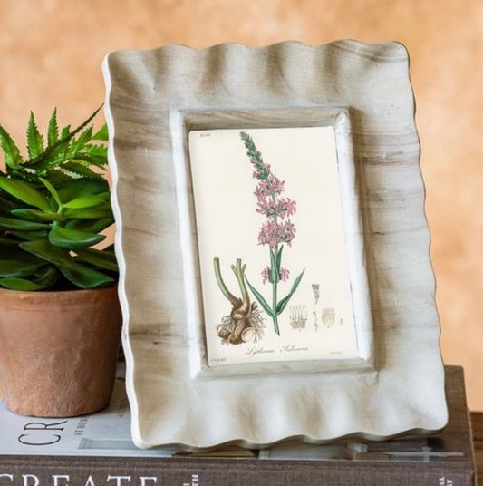 Beige Marble Photo Frame 4x6”