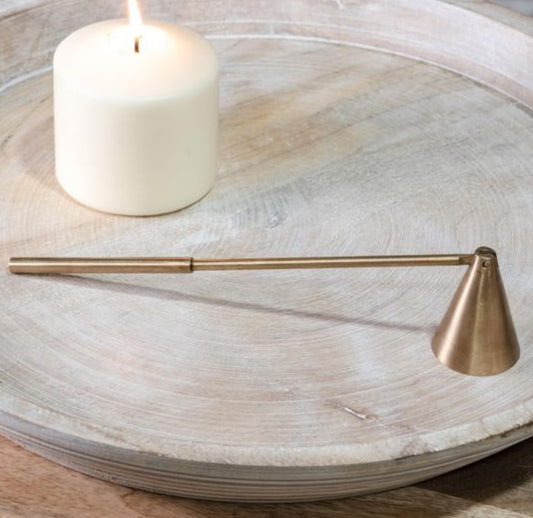 Brass Candle Snuffer