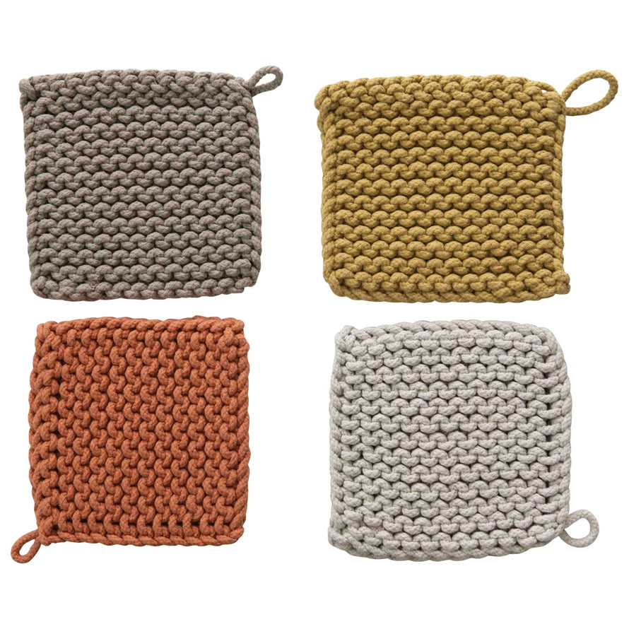 Cotton Crochet Potholders