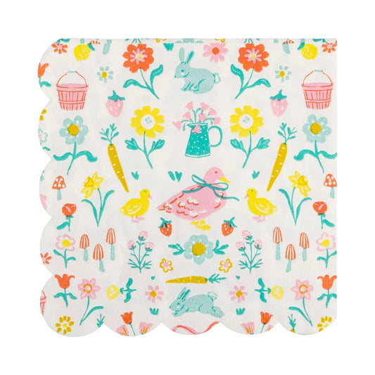 Springtime Cottage Napkin