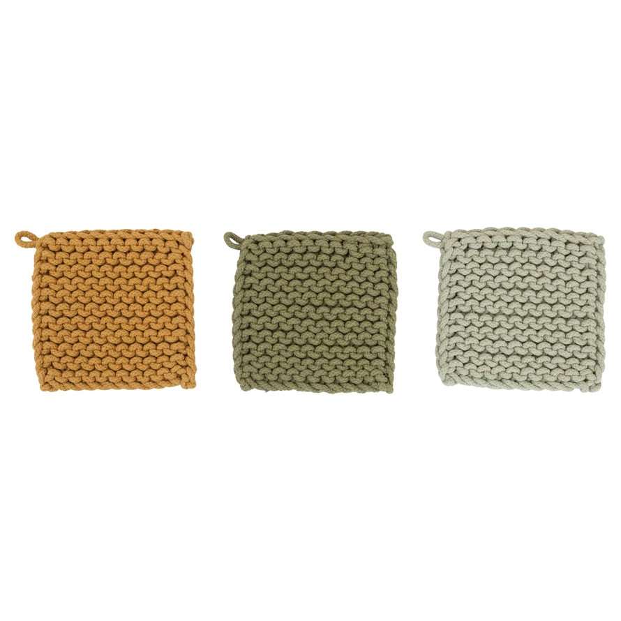 Cotton Crochet Potholders