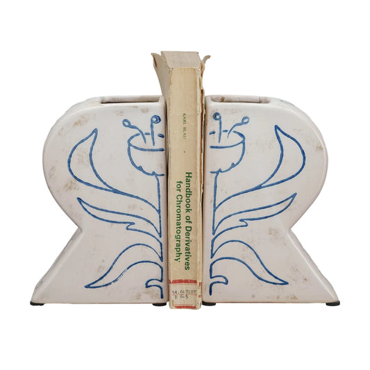 Terracotta Vase Bookends-Set of 2