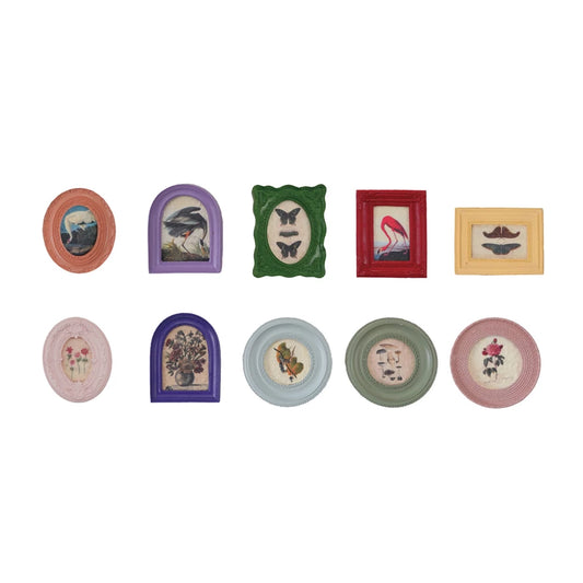 Resin Mini Framed Art Magnet (10 Styles)