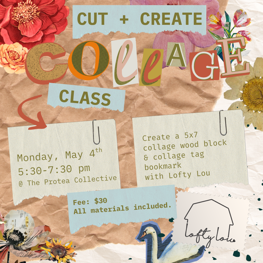 Cut + Create Collage Class