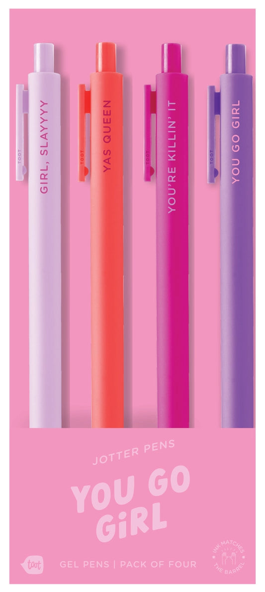 Jotter Sets 4 Pack: You Go Girl
