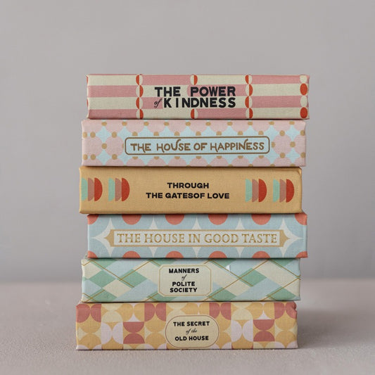 Happy Home Linen Storage Books (6 Styles)